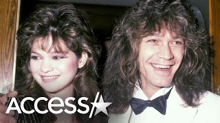 Valerie Bertinelli Tears Up Over Eddie Van Halens Death [upl. by Eityak]