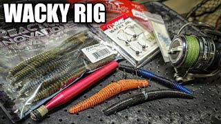 Wacky Rig Guide for Bass Fishing Beginner Fishing Tips [upl. by Ayomat607]