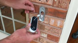 Installing 2 Nest Hello Doorbells [upl. by Eimat]