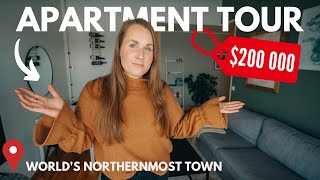 APARTMENT TOUR in Longyearbyen amp SNOW STORM in September  Svalbard [upl. by Devonne]