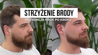 JAK OSTRZYC BRODĘ 🧐💈STRZYŻEMY BRODACZA 🧔🏻‍♂️ [upl. by Galen]