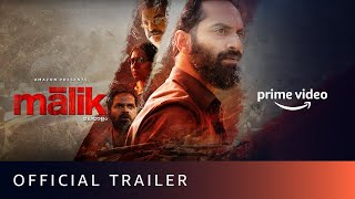 Malik  Official Trailer  Mahesh Narayanan  Fahadh Faasil Nimisha Sajayan  Amazon Prime Video [upl. by Adimra]