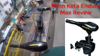 Minn Kota Product Review Endura Max 55 Trolling Motor [upl. by Aisaim642]