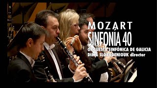 W A Mozart Symphony nº 40  Dima Slobodeniouk  Sinfónica de Galicia [upl. by Atiluap]