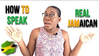 HOW TO SPEAK JAMAICAN  CHAT PATOIS [upl. by Chaworth]