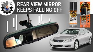 Rear View Mirror Keeps Falling Off [upl. by Irtimd]