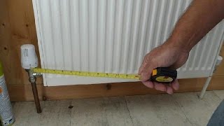 How to correctly measure a radiator for replacement [upl. by Boleslaw604]