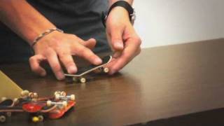 How to Do a Hardflip  Fingerboarding [upl. by Wescott]