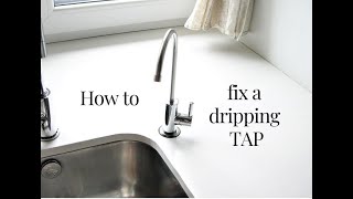 How to Fix a Dripping Tap [upl. by Aneertak]