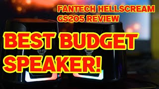 BEST BUDGET SPEAKER  Fantech Hellscream GS205 Review [upl. by Eidderf825]