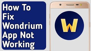 How to Fix Wondrium App Not Working not loading not opening [upl. by Parhe]