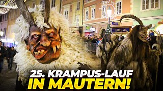 25 KrampusLauf in Mautern [upl. by Serafina]