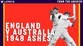 England amp Australia 1948  The Lords Ashes Test  Classic Cricket Films [upl. by Judson]