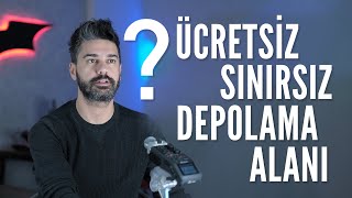 ÜCRETSİZ ve SINIRSIZ Depolama Alanı [upl. by Dlanor292]