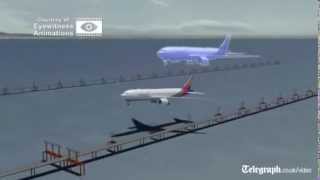 San Francisco airport crash Asiana flight 214 crash reconstructed [upl. by Collen]