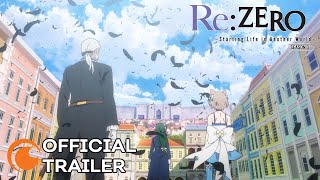 ReZERO Starting Life in Another World Season 3  OFFICIAL TRAILER [upl. by Samalla]