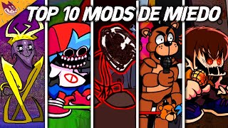 Top 10 Mods Terroíficos y de Miedo de Friday Night Funkin Creepypasta Perturbadores y Horror [upl. by Norbert]