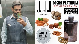 Dunhill Desire Platinum Perfume Review [upl. by Asserrac777]