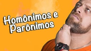 Homônimos e Parônimos Prof Noslen [upl. by Orwin]