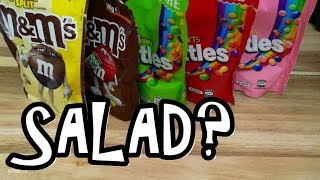 MampMs and Skittles  ASMR  Candy play food [upl. by Suivart]