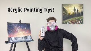 How to Finalize Acrylic Painting on Canvas ColorByFeliks [upl. by Janifer949]