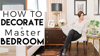 INTERIOR DESIGN  My Master Bedroom Makeover and Decorating Ideas [upl. by Boy]