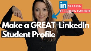 How To Make A Linkedin Profile For College Students  Career Move [upl. by Lehte]