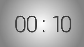 10 Seconds countdown Timer  Beep at the end  Simple Timer ten sec [upl. by Eiramoj]