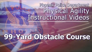 99 Yard Obstacle Course  Police Officer Physical Agility Test POPAT [upl. by Shanie]