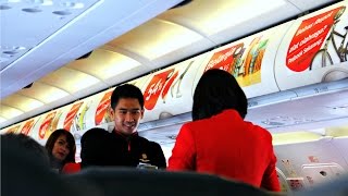 Indonesia AirAsia Flight Review QZ265 Singapore to Jakarta [upl. by Eide]