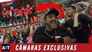 La FIESTA de LOS PALMERAS y la HINCHADA DE COLÓN en la SUDAMERICANA ⚫🔴 [upl. by Lev]