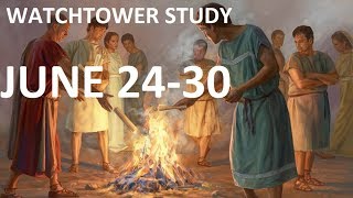 WATCHTOWER STUDY PREPARATION JUNE 2430 2019  WEEKEND MEETING [upl. by Strohl]