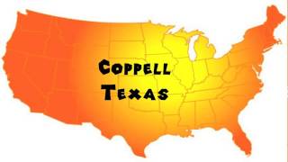 How to Say or Pronounce USA Cities — Coppell Texas [upl. by Prospero]