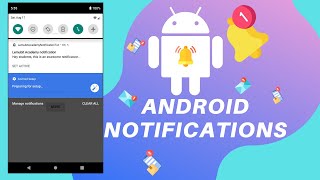 3 Display Android notification at a particular time with Alarm Manager [upl. by Heins]