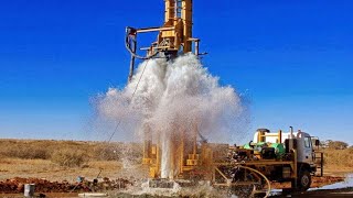 Incredible Modern Borewell Drilling Machines I Never Seen Extreme Ingenious Construction Workers [upl. by Sewoll985]