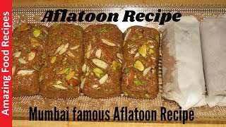 Aflatoon Recipe  Aflatoon Sweet  Aflatoon Barfi Amazing Food Recipes [upl. by Atir]