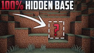 Minecraft How To Build A Secret Base Tutorial Hidden House [upl. by Desdamonna]