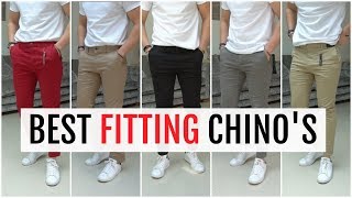 BEST FITTING CHINOS FOR MEN 2019  Mens Fashion Topman Asos River Island amp More [upl. by Arata]