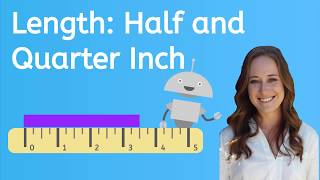 How to Measure Half Inches and Quarter Inches [upl. by Cassius]