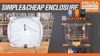 How to build a simple and cheap 3D printer enclosure [upl. by Kizzie670]