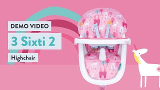 Cosatto 3Sixti2 Highchair [upl. by Southard]