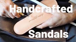 Making Handcrafted Sandals  Our Story and How They Are Made [upl. by Nairbo]