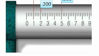 How to Read an Inch Micrometerwmv [upl. by Oluap]