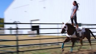 Haley Ganzel A Trick Riding Legacy [upl. by Aicxela]