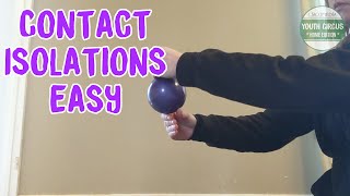 Juggling Contact Ball Isolation [upl. by Amata]