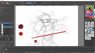 Krita Tutorial Useful shortcuts for drawing [upl. by Hyacintha]