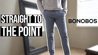 Bonobos Pants and Chinos very short Review [upl. by Marsiella273]