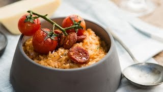 How to Cook Chorizo and Tomato Risotto [upl. by Delbert222]