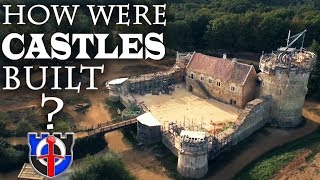 How were castles built  constructed in the medieval period [upl. by Shiau]