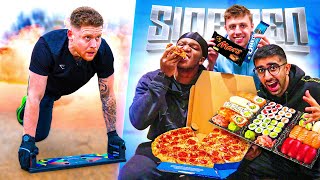 SIDEMEN 100000 CALORIE BATTLE  THE REMATCH [upl. by Bowra]